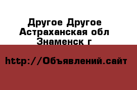 Другое Другое. Астраханская обл.,Знаменск г.